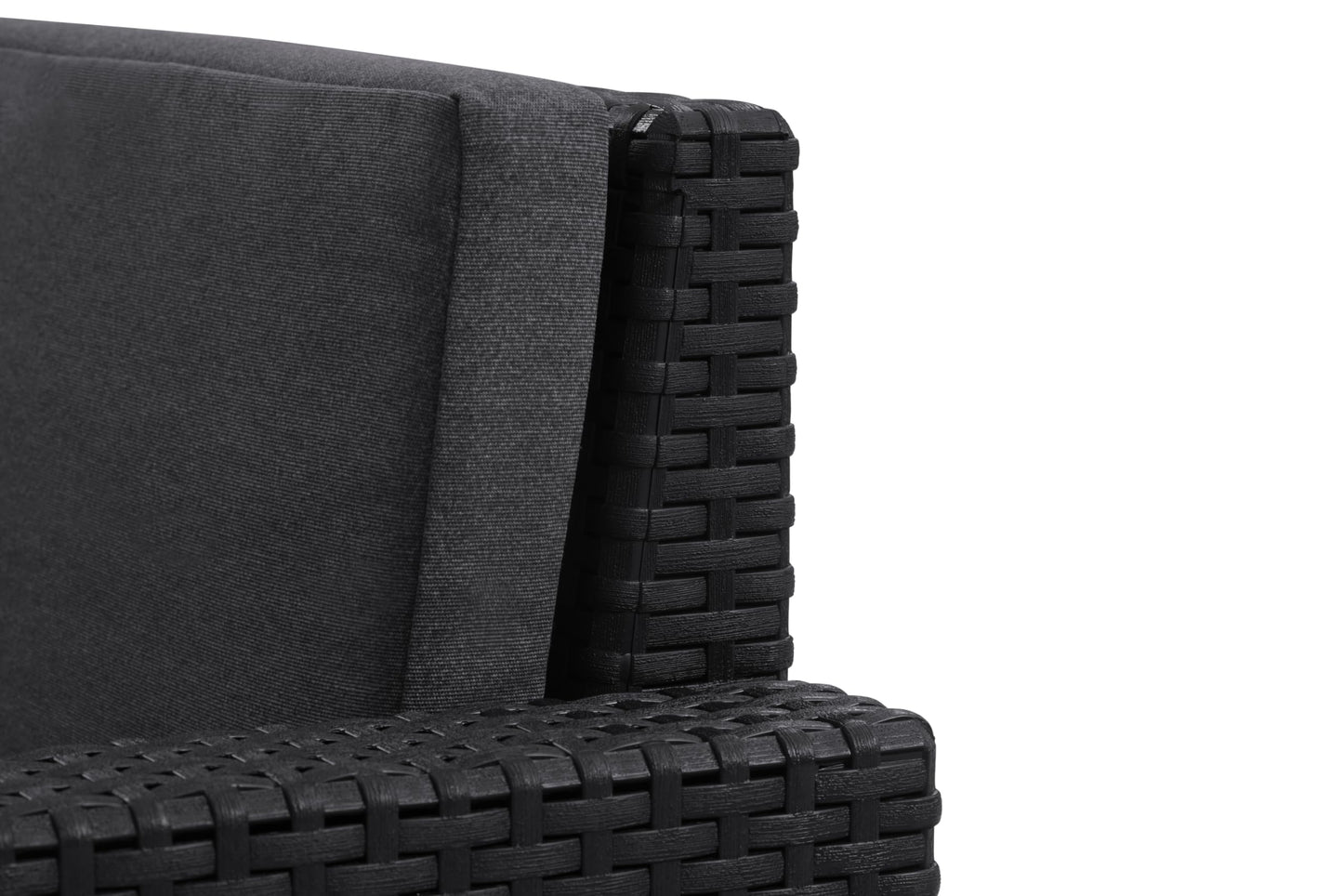 Victoria Lounge Sofa, 2-Sitzer Gartensofa Grau